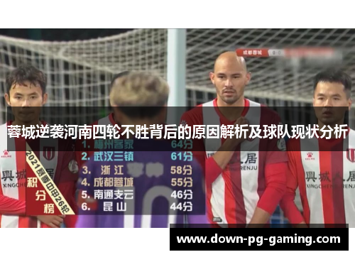 蓉城逆袭河南四轮不胜背后的原因解析及球队现状分析